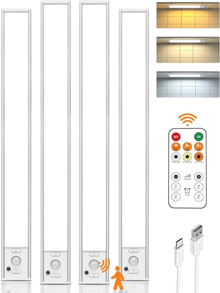 Under Cabinet Lighting Wireless,16 inch LED Motion Sensor Light Indoor 5 61PUbNz0Y8L. AC SL1500 Smart Living Starts Here