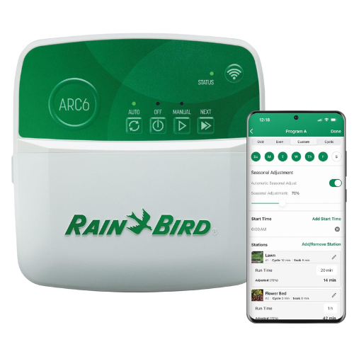 Rain Bird ARC6 App-Based Indoor Smart Irrigation WiFi Timer/Controller 5 Design sans titre 6 Smart Living Starts Here