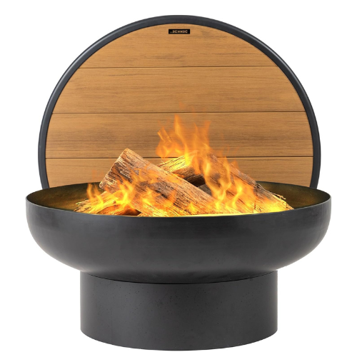 DENKOE Iron Fire Pit Table with Lid, Extra Thick and Heavy Duty Fire Bowl 3 Design sans titre 7 Smart Living Starts Here