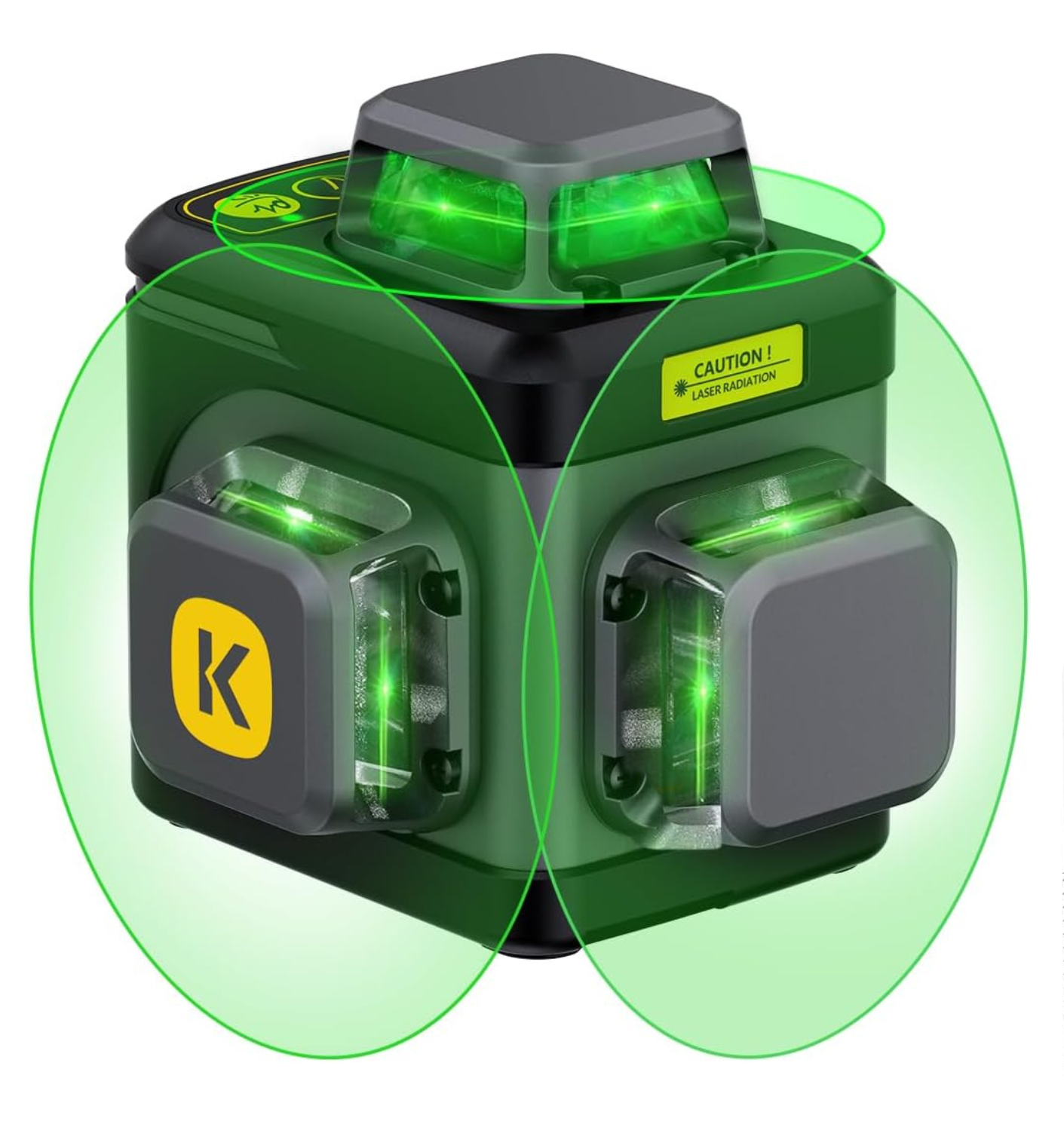 Fanttik D12 ACE Laser Level 3x360° 16 Lines Self-Leveling for Construction | Self Leveling,Rechargeable, Outdoor Pulse Mode, IP54 Durable, Easy to Use for Construction and Picture Hanging